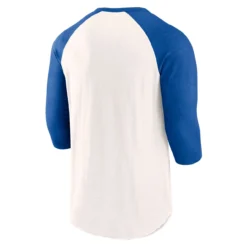 Men's Seattle Mariners Fanatics Branded White/Royal Backdoor Slider Raglan 3/4-Sleeve T-Shirt -Fanatics 4 sleeve t shirt pi4910000 altimages ff 4910807 f731363ee59144069237alt3 full