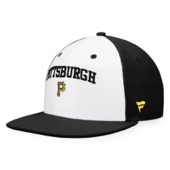 Men's Pittsburgh Pirates Fanatics Branded White/Black Iconic Color Blocked Fitted Hat -Fanatics black pittsburgh pirates iconic color blocked fitted hat ss5 p 4499301pv 3u yjwss9lwcsrpsablschpv wyaw6zoampx0x9kv9q2w