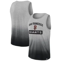 Men's San Francisco Giants Fanatics Branded Gray/Black Our Year Tank Top