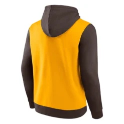 Men's San Diego Padres Fanatics Branded Brown/Gold Chip In Pullover Hoodie 5 Men's San Diego Padres Fanatics Branded Brown/Gold Chip In Pullover Hoodie -Fanatics gold san diego padres chip in pullover hoodie pi4641000 altimages ff 4641164 dada1a1717908f959b19alt3 full