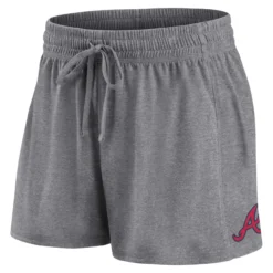 Women's Atlanta Braves Fanatics Branded Navy/Gray Script T-Shirt & Shorts Combo Set -Fanatics gray atlanta braves script t shirt and shorts combo set ss5 p 5034738pv 4u 9dzk6yxbhwr71ngx0ztqv aypu3yftjrhwi9xhp3t7