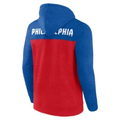 Men's Philadelphia Phillies Fanatics Branded Heather Red/Heather Royal Blown Away Full-Zip Hoodie -Fanatics heather royal philadelphia phillies blown away full zip hoodie pi4641000 altimages ff 4641106 3c97523261e956446f95alt3 full