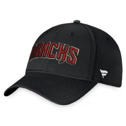 Men's Arizona Diamondbacks Fanatics Branded Black Core Flex Hat