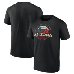 Men's Arizona Diamondbacks Fanatics Branded Black Hometown Desert Baseball T-Shirt