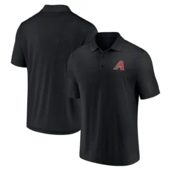 Men's Arizona Diamondbacks Fanatics Branded Black Winning Streak Polo