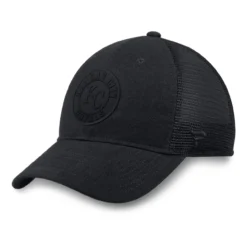 Men's Kansas City Royals Fanatics Branded Black Team Haze Trucker Snapback Hat