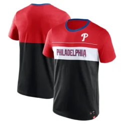 Men's Philadelphia Phillies Fanatics Branded Black Claim The Win T-Shirt