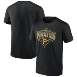 Men's Pittsburgh Pirates Fanatics Branded Black Ahead In The Count T-Shirt