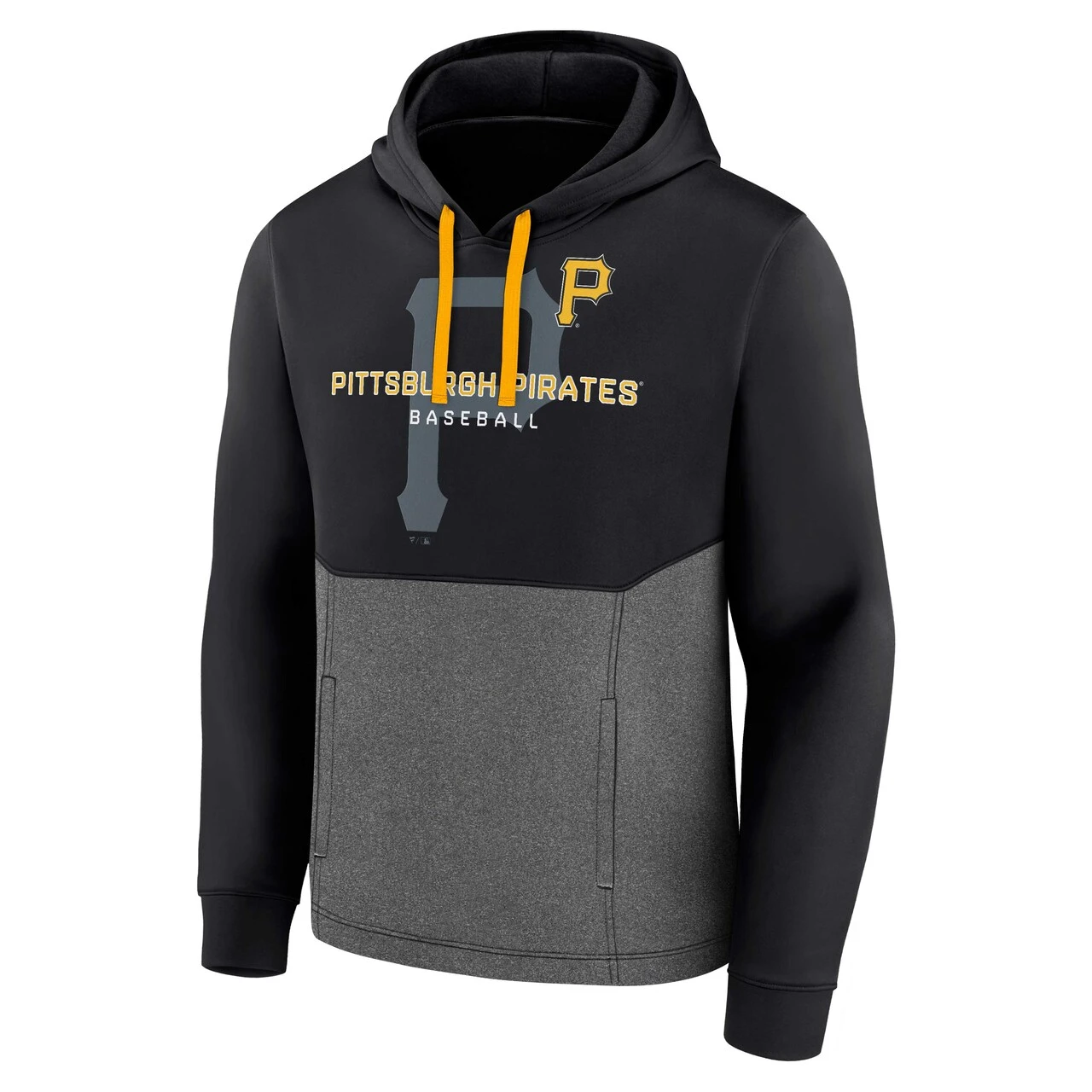 Men's Pittsburgh Pirates Fanatics Branded Black Call The Shots Pullover Hoodie 2 Men's Pittsburgh Pirates Fanatics Branded Black Call The Shots Pullover Hoodie - Image 2