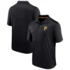 Men's Pittsburgh Pirates Fanatics Branded Black Hands Down Polo