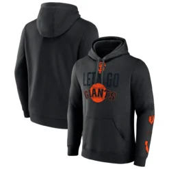 Men's San Francisco Giants Fanatics Branded Black Bases Loaded Pullover Hoodie