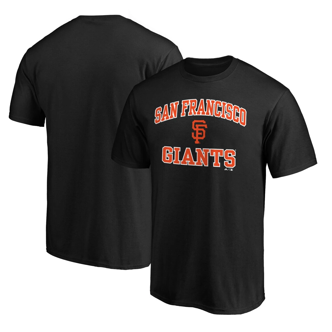 Men's San Francisco Giants Fanatics Branded Black Heart & Soul T-Shirt 1 Men's San Francisco Giants Fanatics Branded Black Heart & Soul T-Shirt