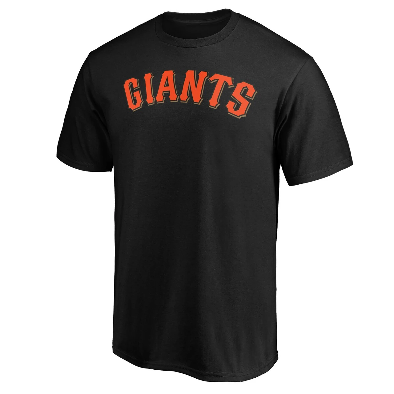 Men's San Francisco Giants Fanatics Branded Black Official Wordmark T-Shirt 2 Men's San Francisco Giants Fanatics Branded Black Official Wordmark T-Shirt - Image 2