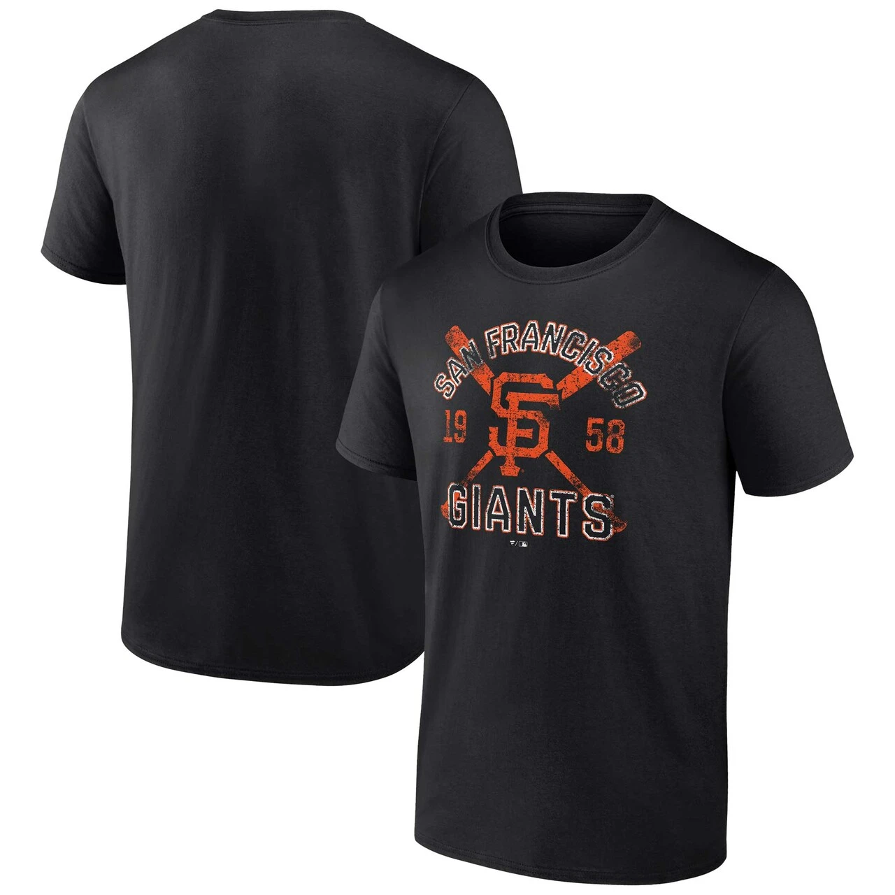Men's San Francisco Giants Fanatics Branded Black Second Wind T-Shirt 1 Men's San Francisco Giants Fanatics Branded Black Second Wind T-Shirt