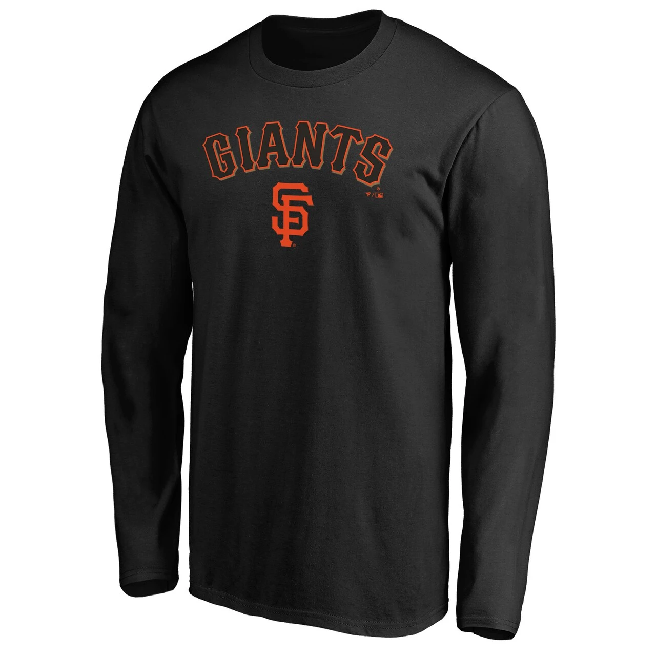 Men's San Francisco Giants Fanatics Branded Black Team Logo Lockup Long Sleeve T-Shirt 2 Men's San Francisco Giants Fanatics Branded Black Team Logo Lockup Long Sleeve T-Shirt - Image 2