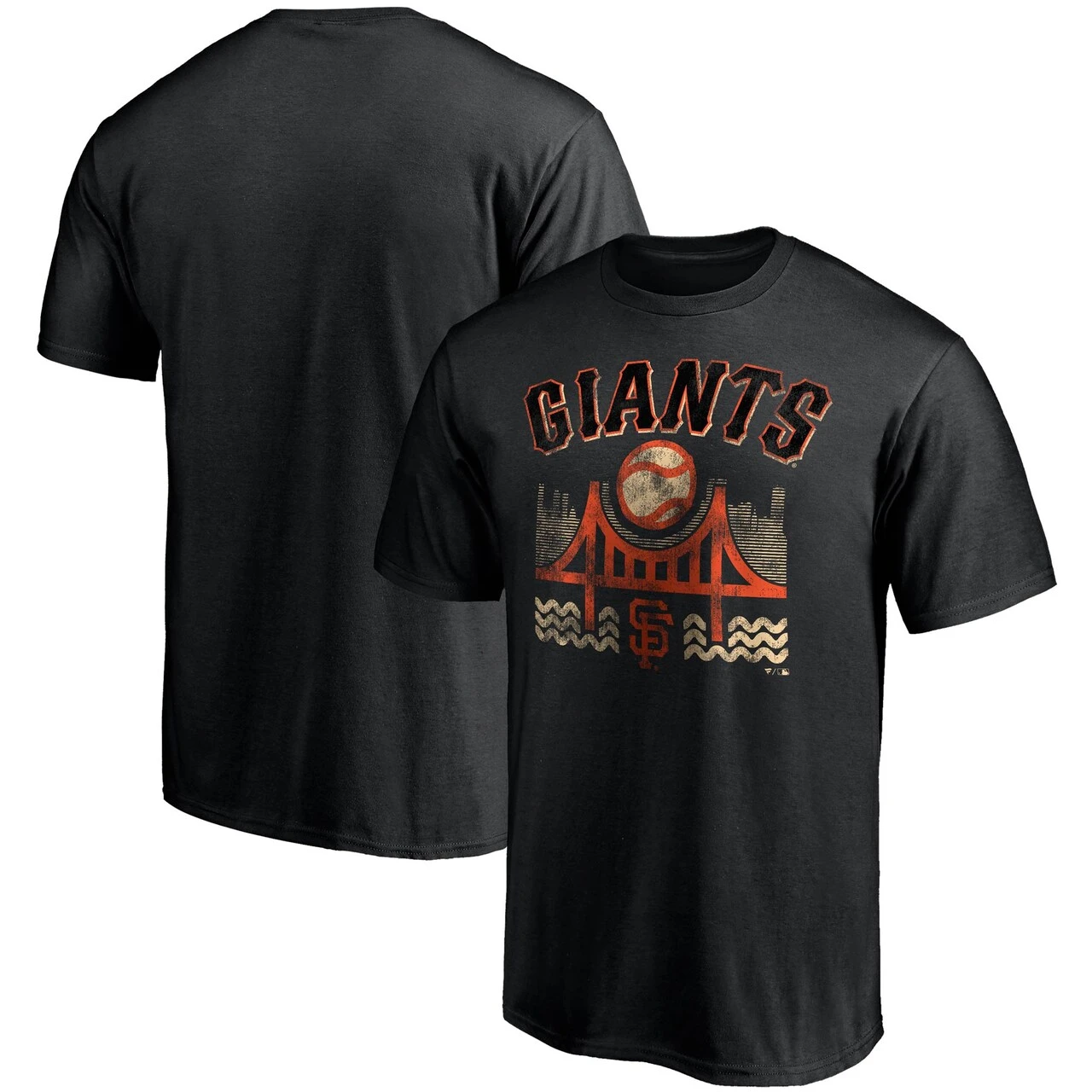 Men's San Francisco Giants Fanatics Branded Black The Bay Hometown Collection T-Shirt 1 Men's San Francisco Giants Fanatics Branded Black The Bay Hometown Collection T-Shirt