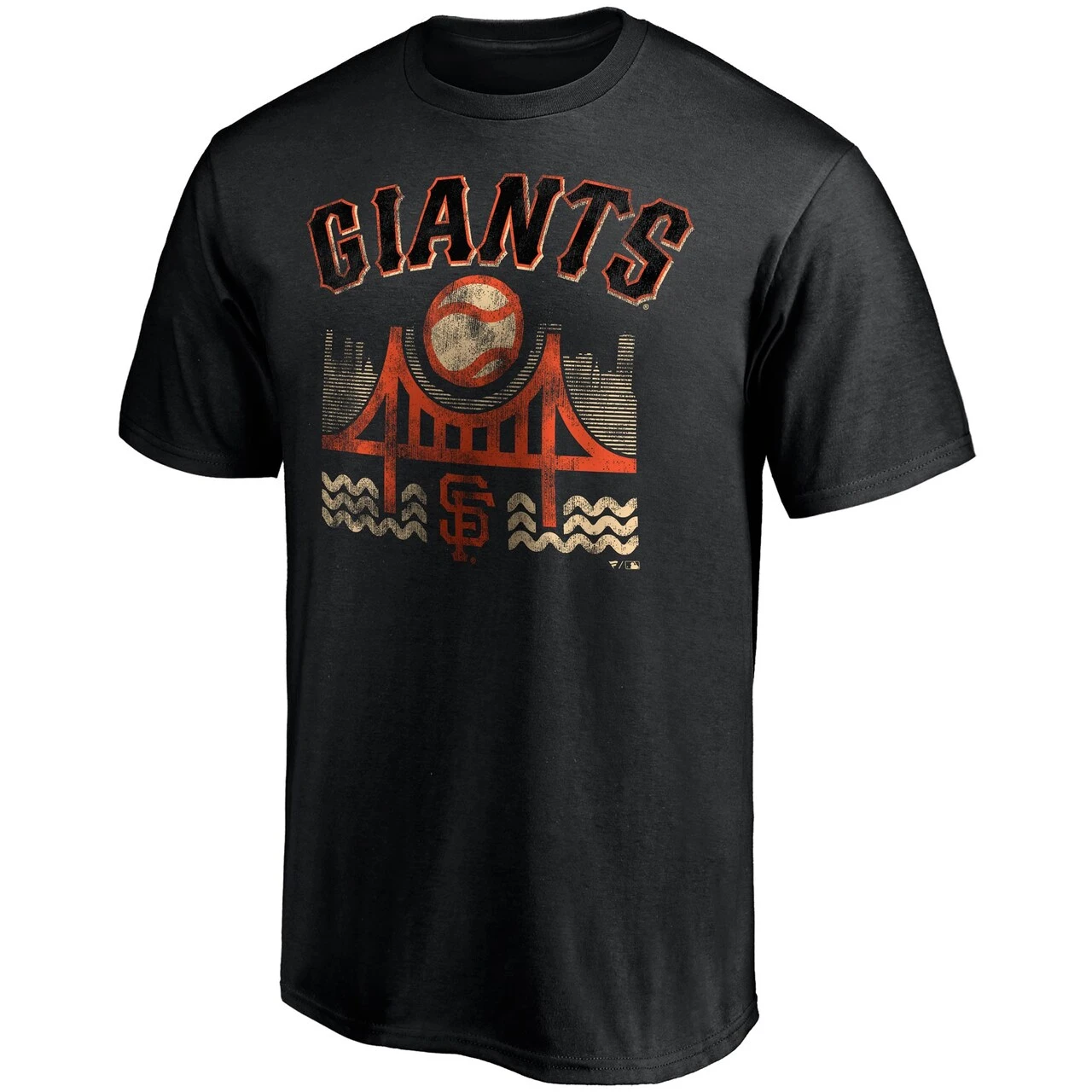 Men's San Francisco Giants Fanatics Branded Black The Bay Hometown Collection T-Shirt 2 Men's San Francisco Giants Fanatics Branded Black The Bay Hometown Collection T-Shirt - Image 2