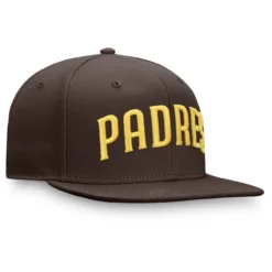 Men's San Diego Padres Fanatics Branded Brown Team Core Fitted Hat -Fanatics mens fanatics branded brown san diego padres team core fitted hat pi4236000 altimages ff 4236865 3cf99946814cc449477dalt3 full