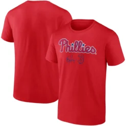 Men's Philadelphia Phillies Bryce Harper Fanatics Branded Red Player Name & Number T-Shirt