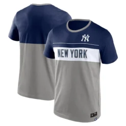 Men's New York Yankees Fanatics Branded Gray Claim The Win T-Shirt
