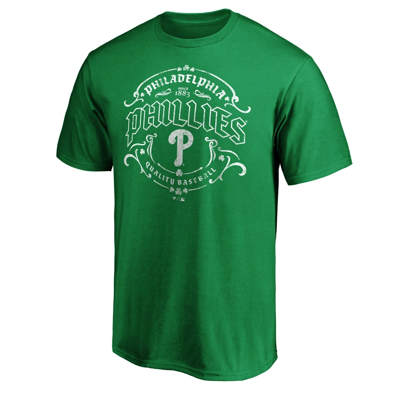 Men's Philadelphia Phillies Fanatics Branded Green St. Patrick's Day Tullamore Team T-Shirt 2 Men's Philadelphia Phillies Fanatics Branded Green St. Patrick's Day Tullamore Team T-Shirt - Image 2
