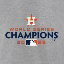 Men's Houston Astros Fanatics Branded Heather Gray 2022 World Series Champions Logo Pullover Sweatshirt -Fanatics mens fanatics branded heather gray houston astros 2022 world series champions logo pullover sweatshirt pi5056000 altimages ff 5056913 bae08ec609458e7de599alt4 full