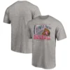 Men's Los Angeles Angels Fanatics Branded Heather Gray Cooperstown Collection Winning Time T-Shirt