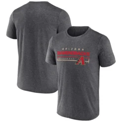 Men's Arizona Diamondbacks Fanatics Branded Heathered Charcoal Durable Goods Synthetic T-Shirt