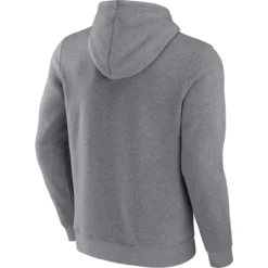 Men's Los Angeles Angels Fanatics Branded Heathered Gray Iconic Steppin Up Fleece Pullover Hoodie -Fanatics mens fanatics branded heathered gray los angeles angels iconic steppin up fleece pullover hoodie pi4369000 altimages ff 4369398 7ba1ab43ab4fac4255d7alt3 full