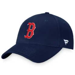 Men's Boston Red Sox Fanatics Branded Navy Cooperstown Collection Core Adjustable Hat