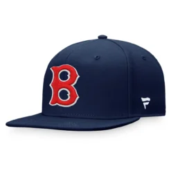 Men's Boston Red Sox Fanatics Branded Navy Cooperstown Collection Core Snapback Hat