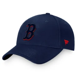 Men's Boston Red Sox Fanatics Branded Navy Fundamental Shadow Snapback Hat