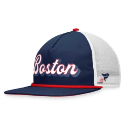 Men's Boston Red Sox Fanatics Branded Navy Heritage Golfer Snapback Hat