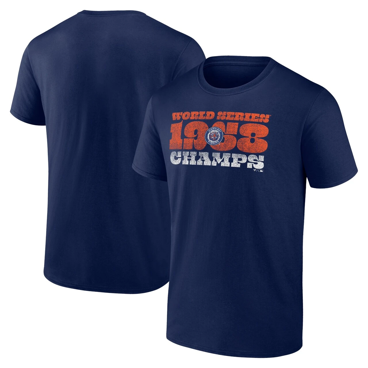 Men's Detroit Tigers Fanatics Branded Navy Cooperstown Collection Swing Away T-Shirt 1 Men's Detroit Tigers Fanatics Branded Navy Cooperstown Collection Swing Away T-Shirt