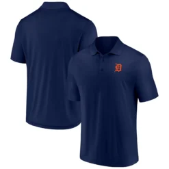 Men's Detroit Tigers Fanatics Branded Navy Winning Streak Polo