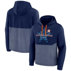 Men's Houston Astros Fanatics Branded Navy Call The Shots Pullover Hoodie