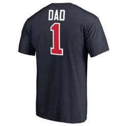 Men's Los Angeles Angels Fanatics Branded Navy 2019 Father's Day Number 1 Dad T-Shirt -Fanatics mens fanatics branded navy los angeles angels 2019 fathers day number 1 dad t shirt pi3116000 altimages ff 3116583alt3 full