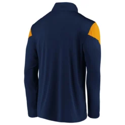 Men's Milwaukee Brewers Fanatics Branded Navy Primary Logo Quarter-Zip Jacket -Fanatics mens fanatics branded navy milwaukee brewers primary logo quarter zip jacket pi3808000 altimages ff 3808092 88145b03ac788820c7c1alt3 full