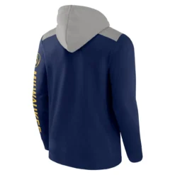 Men's Milwaukee Brewers Fanatics Branded Navy Walk Off Fleece Full-Zip Hoodie -Fanatics mens fanatics branded navy milwaukee brewers walk off fleece full zip hoodie pi4912000 altimages ff 4912559 c2d31bbc3b0f82ec9be6alt3 full