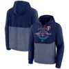 Men's Minnesota Twins Fanatics Branded Navy Call The Shots Pullover Hoodie