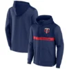 Men's Minnesota Twins Fanatics Branded Navy Ultimate Champion Full-Zip Hoodie