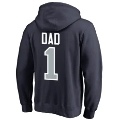 Men's New York Yankees Fanatics Branded Navy 2019 Father's Day #1 Dad Pullover Hoodie -Fanatics mens fanatics branded navy new york yankees 2019 fathers day number 1 dad pullover hoodie pi2474000 altimages ff 2474762alt3 full