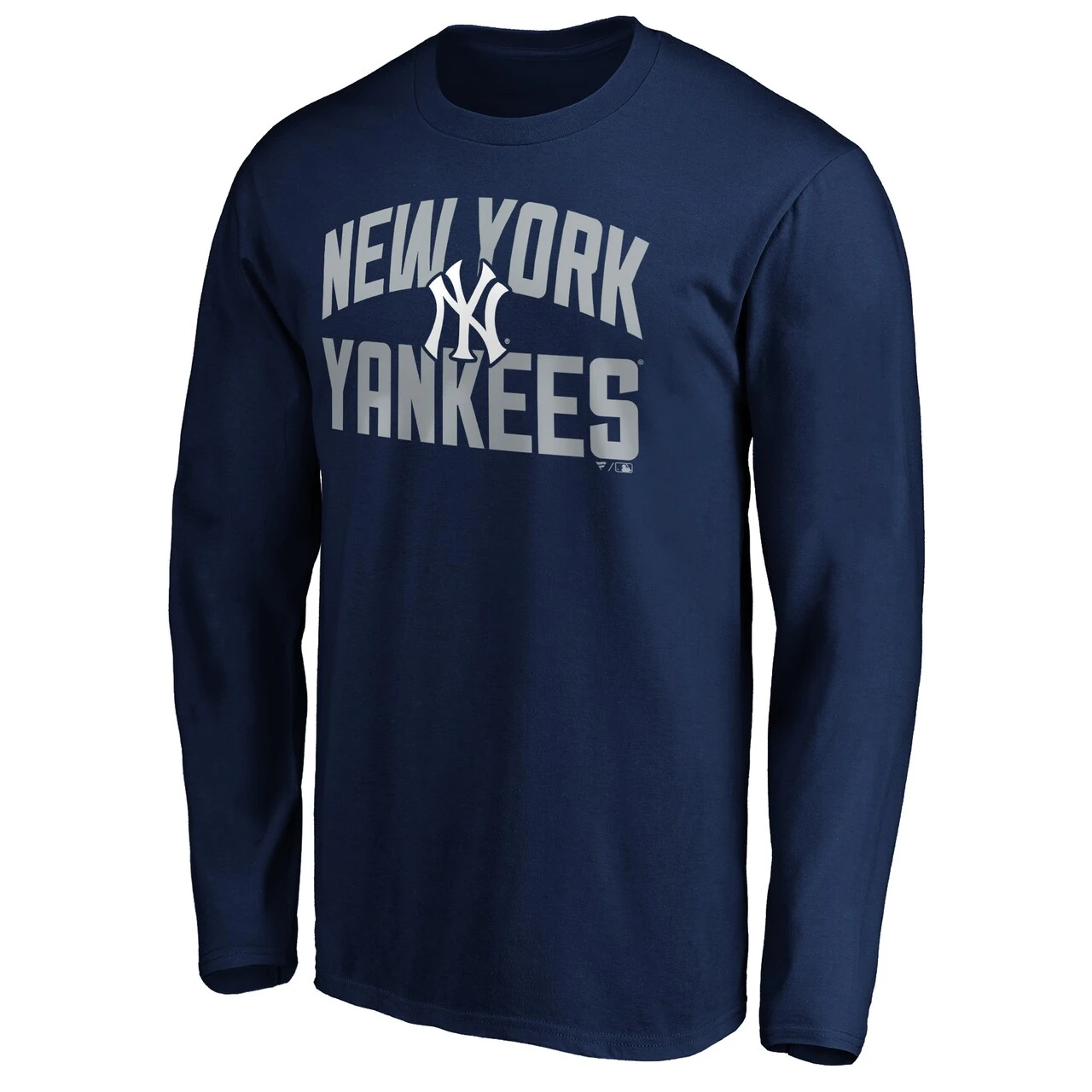 Men's New York Yankees Fanatics Branded Navy Father's Day #1 Dad Long Sleeve T-Shirt 2 Men's New York Yankees Fanatics Branded Navy Father's Day #1 Dad Long Sleeve T-Shirt - Image 2
