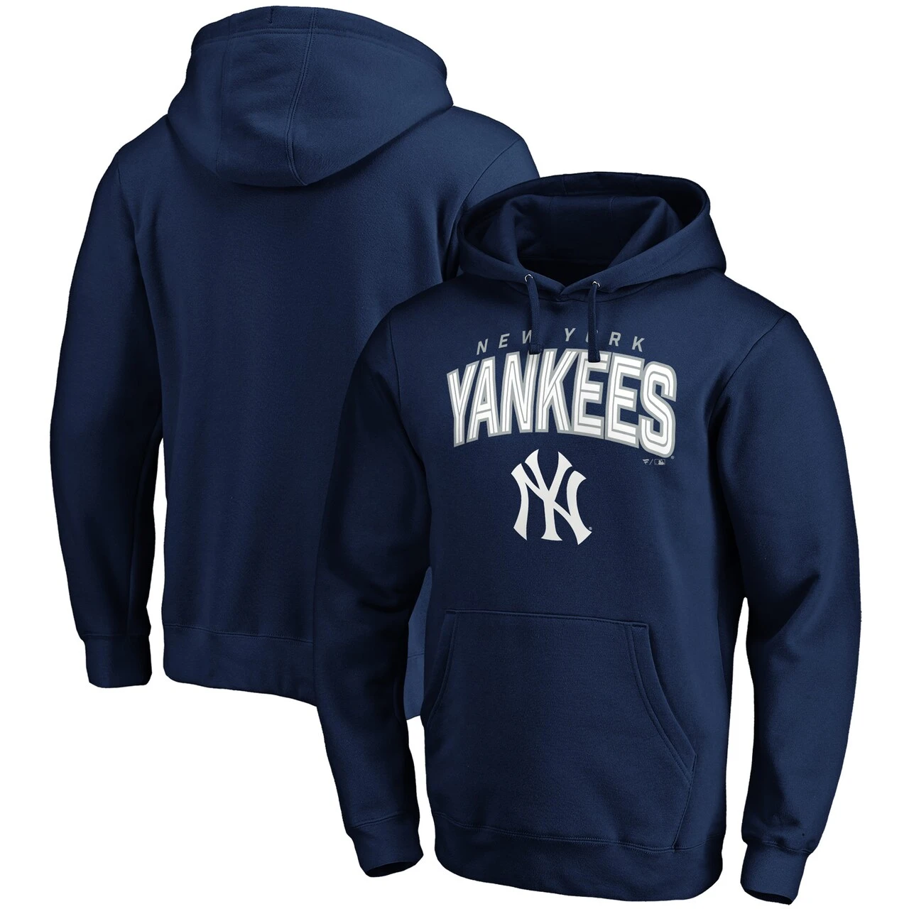 Men's New York Yankees Fanatics Branded Navy Line Up Master The Game Fitted Pullover Hoodie 1 Men's New York Yankees Fanatics Branded Navy Line Up Master The Game Fitted Pullover Hoodie