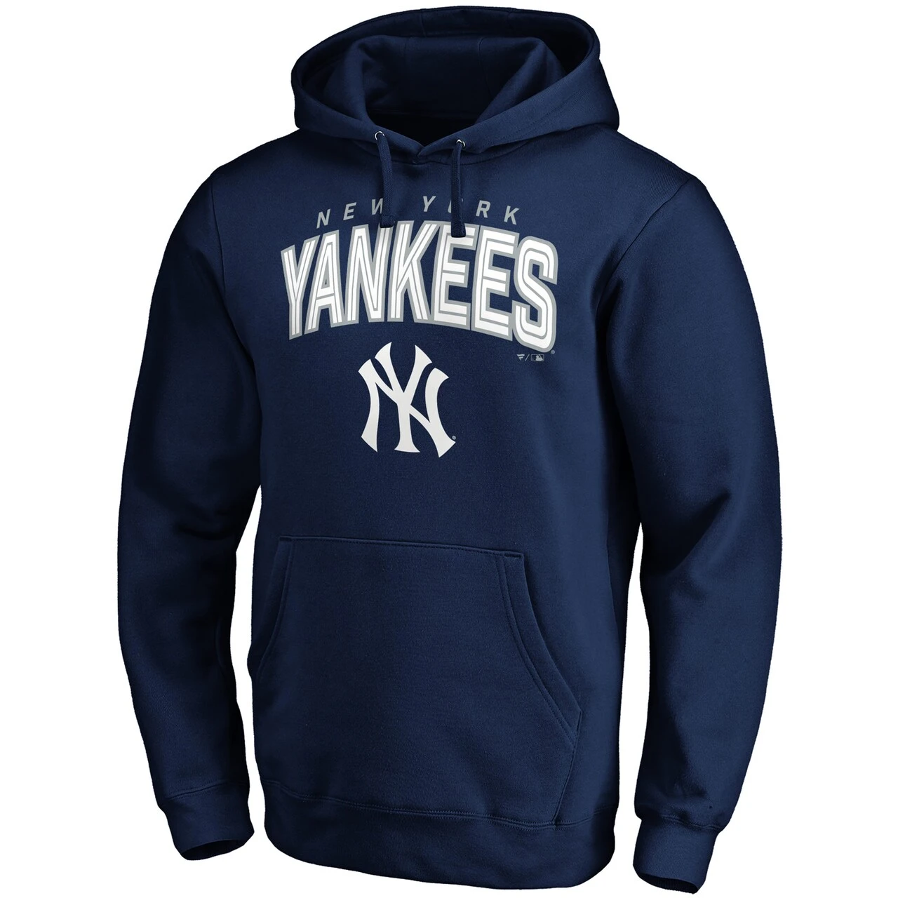Men's New York Yankees Fanatics Branded Navy Line Up Master The Game Fitted Pullover Hoodie 2 Men's New York Yankees Fanatics Branded Navy Line Up Master The Game Fitted Pullover Hoodie - Image 2