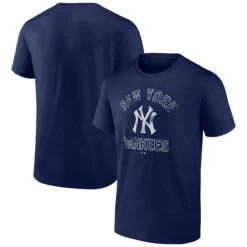 Men's New York Yankees Fanatics Branded Navy Second Wind T-Shirt
