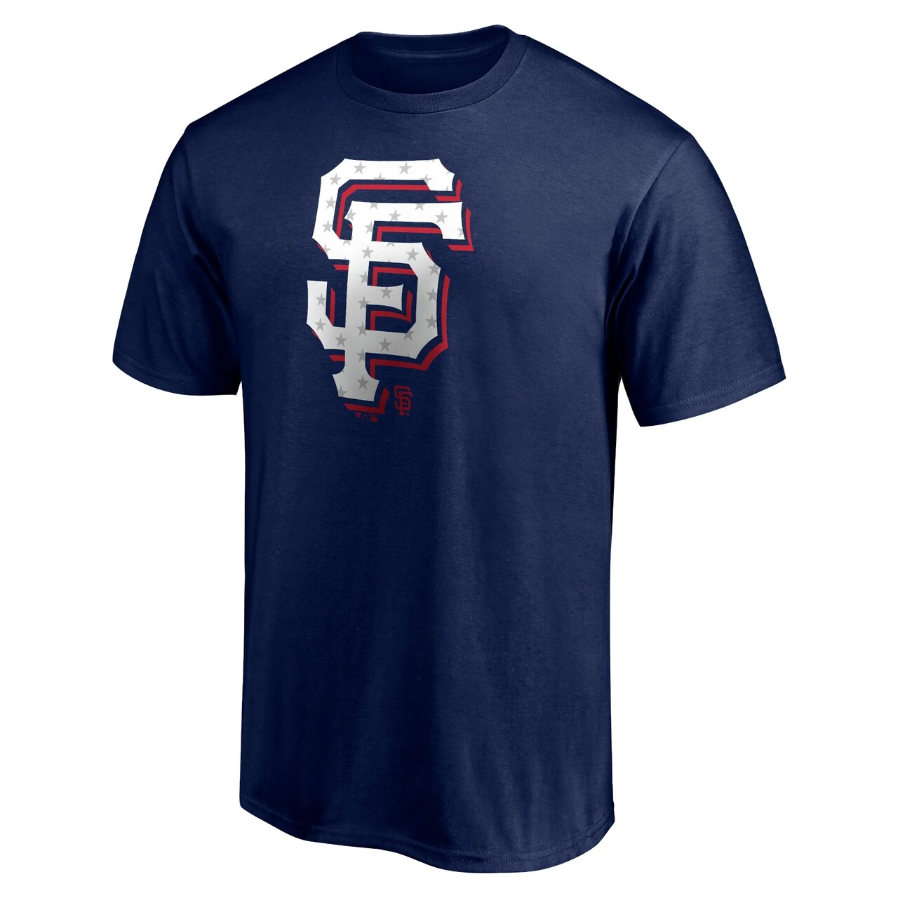 Men's San Francisco Giants Fanatics Branded Navy Red White And Team Logo T-Shirt 2 Men's San Francisco Giants Fanatics Branded Navy Red White And Team Logo T-Shirt - Image 2