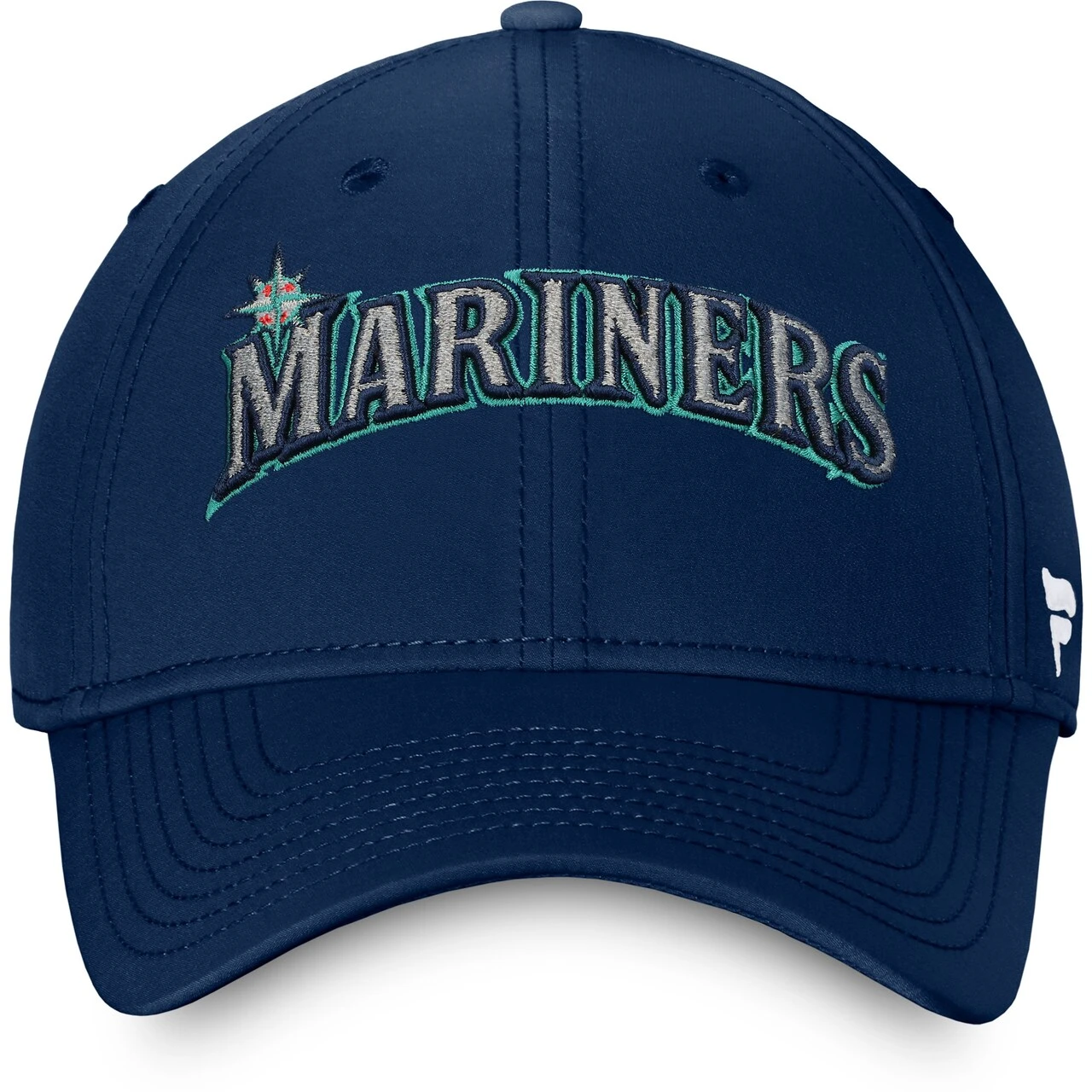 Men's Seattle Mariners Fanatics Branded Navy Core Flex Hat - Image 2