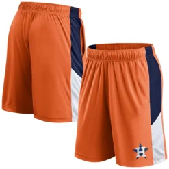 Men's Houston Astros Fanatics Branded Orange Primary Logo Shorts