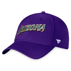 Men's Arizona Diamondbacks Fanatics Branded Purple Cooperstown Core Flex Hat